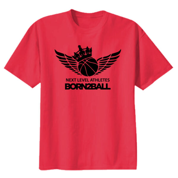 Born 2 Ball Youth Red  Heavy Cotton 100% Cotton T Shirt Thumbnail