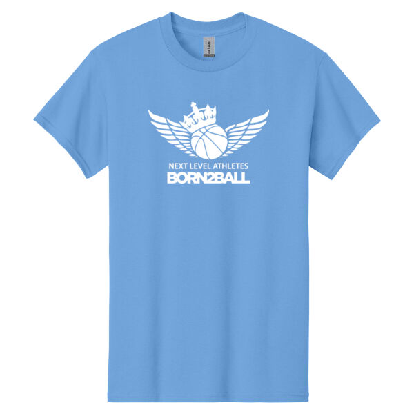 Born 2 Ball C.Blue Heavy Cotton 100% Cotton T Shirt Thumbnail