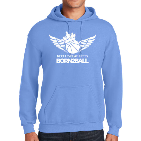 Born 2 Ball C.Blue Heavy Blend Hooded Sweatshirt Thumbnail